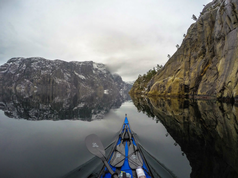 kajakpaddling norge