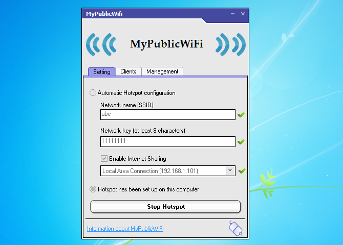 Hur distribuerar du WiFi från en bärbar dator till Windows 7?