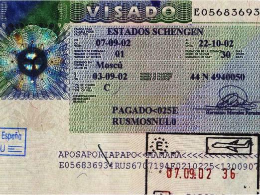 Hur får man visum till Spanien?