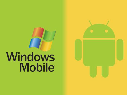Vilket är bättre Android eller Windows Mobile?