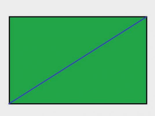 Vad är en diagonal?