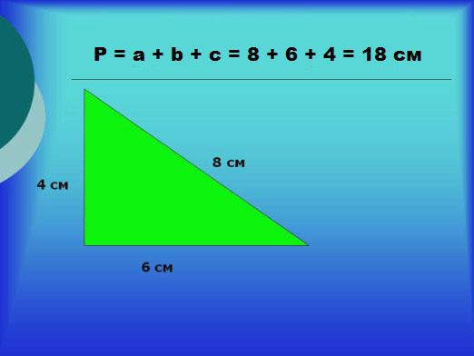 Vad är omkretsen av en triangel?