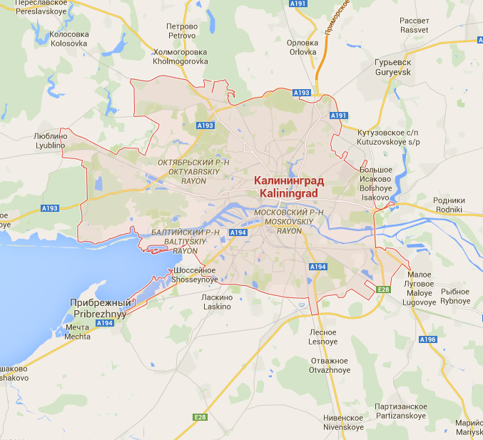 Var är Kaliningrad?